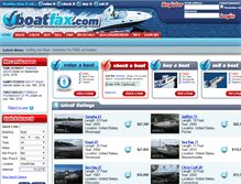 Tablet Screenshot of boatfax.com